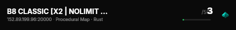 B8 CLASSIC [X2 | NOLIMIT | VANILLA] 29.07 #bear live status badge