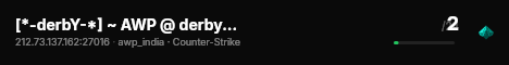 [*-derbY-*] ~ AWP @ derby-cs.eu live status badge