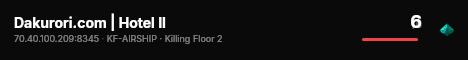 Dakurori.com | Hotel II live status badge