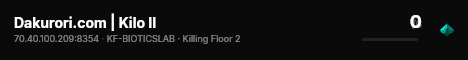Dakurori.com | Kilo II live status badge