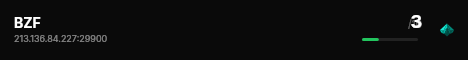 BZF live status badge