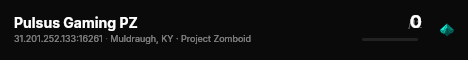 Pulsus Gaming PZ live status badge