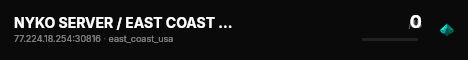 NYKO SERVER / EAST COAST / POLICE / TRAFFIC / VANILLA SESSION / discord.gg/zRQEDXTexS live status badge