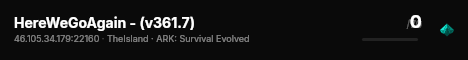 HereWeGoAgain - (v361.7) live status badge