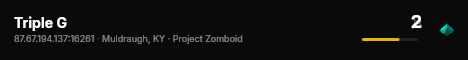 Triple G live status badge