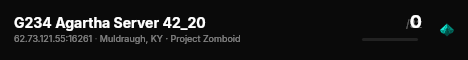 G234 Agartha Server 42_20 live status badge