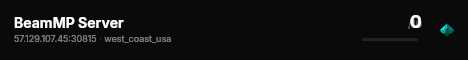 BeamMP Server live status badge