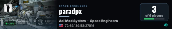 paradpx live status badge