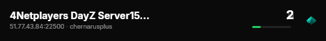 4Netplayers DayZ Server15831672 live status badge