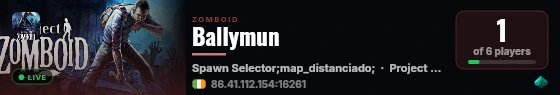 Ballymun live status badge