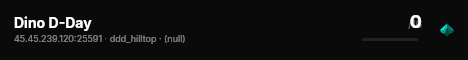 Dino D-Day live status badge