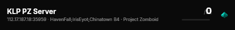 KLP PZ Server live status badge