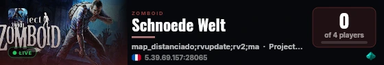 Schnoede Welt live status badge