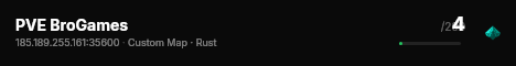 PVE BroGames live status badge