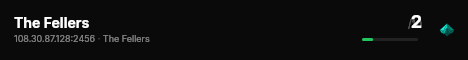 The Fellers live status badge