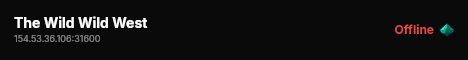 The Wild Wild West live status badge