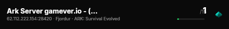 Ark Server gamever.io - (v361.7) live status badge