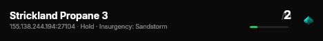 Strickland Propane 3 live status badge
