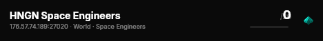 HNGN Space Engineers live status badge