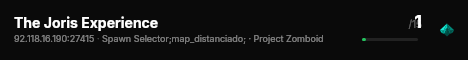 The Joris Experience live status badge