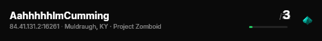 AahhhhhImCumming live status badge