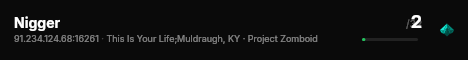 Nigger live status badge
