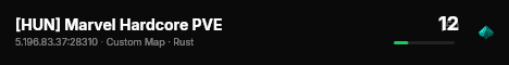 [HUN] Marvel Hardcore PVE live status badge