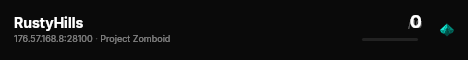 RustyHills live status badge