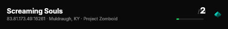 Screaming Souls live status badge