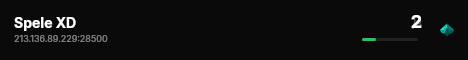 Spele XD live status badge