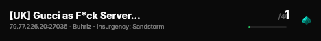 [UK] Gucci as F*ck Server #08 - XBOX/PS/PC live status badge