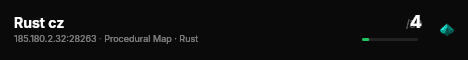 Rust cz live status badge