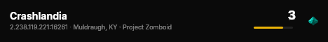Crashlandia live status badge