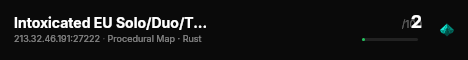 Intoxicated EU Solo/Duo/Trio 2x - 06 Aug - Just wiped live status badge