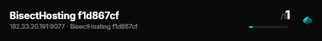 BisectHosting f1d867cf live status badge