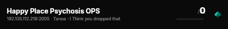 Happy Place Psychosis OPS live status badge