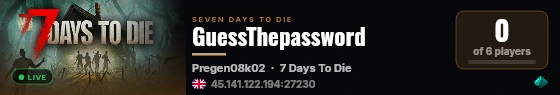 GuessThepassword live status badge