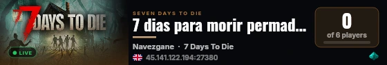 7 dias para morir permadeath live status badge