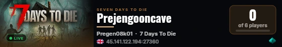 Prejengooncave live status badge