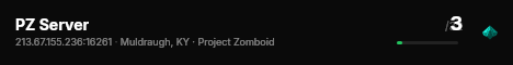 PZ Server live status badge