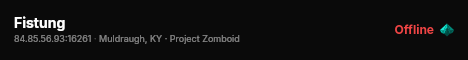 Fistung live status badge