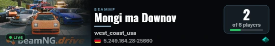 Mongi ma Downov live status badge