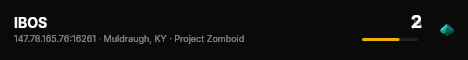 IBOS live status badge