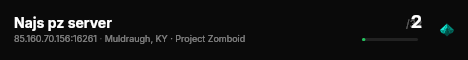Najs pz server live status badge
