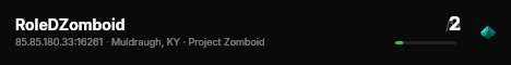 RoleDZomboid live status badge