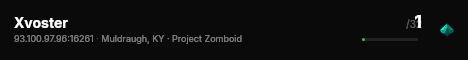 Xvoster live status badge