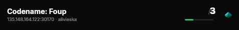 Codename: Foup live status badge