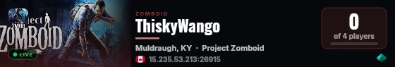 ThiskyWango live status badge