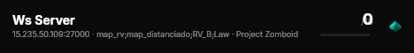 Ws Server live status badge
