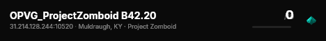 OPVG_ProjectZomboid B42.20 live status badge